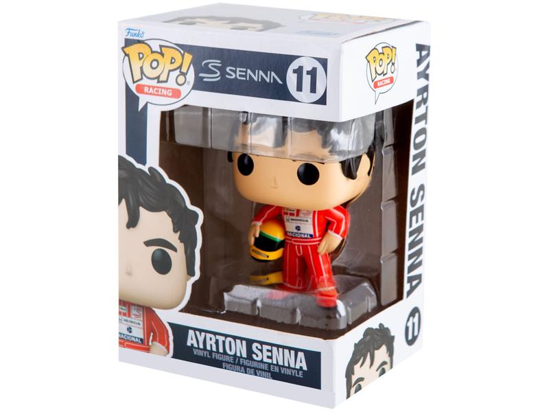 Figura Funko Pop! Racing Ayrton Senna McLaren 11 Candide - Funko